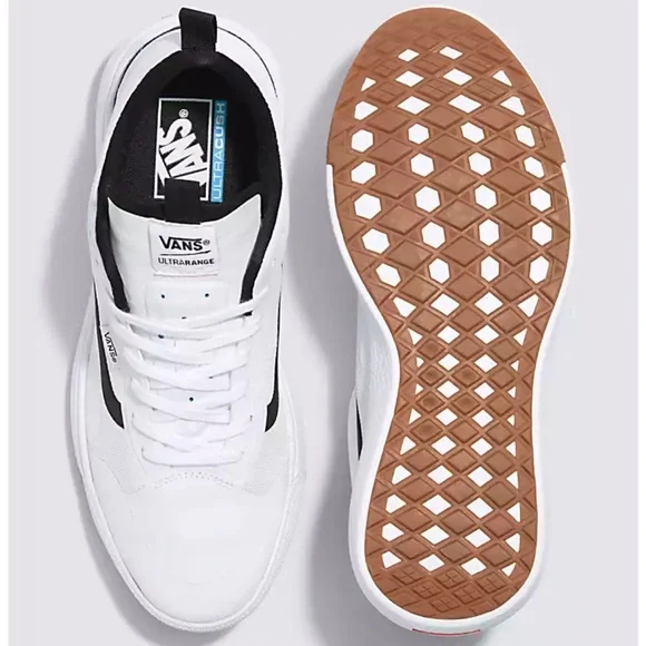 🖤SOLD🖤 Vans UltraRange EXO Sneaker WHITE, Size 9.5 Women's / 8 Men'sM - Picture 3 of 12